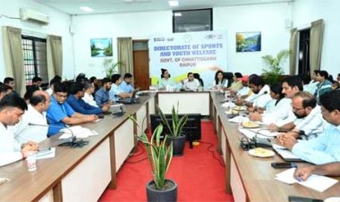 अंतरराष्ट्रीय मानकों के अनुरूप तैयार करें सभी खेल स्थलों को: यशवंत कुमार