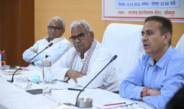 शिक्षा एवं पंचायती राज मंत्री ने जोधपुर में ली जिला स्तरीय समीक्षा बैठक