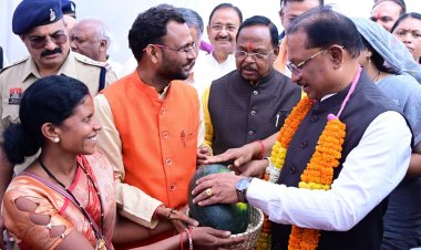 किसानों से किया हर एक वादा पूरा कर रही है हमारी सरकार : मुख्यमंत्री साय