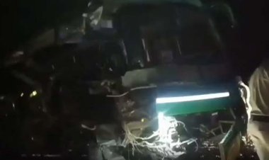 सीएम के कार्यक्रम से लौट रही बस की पिकप से टक्कर 10 की मौत, कई घायल