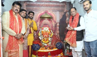 CM साय ने चंदखुरी में माता कौशल्या एवं भगवान श्रीराम के किए दर्शन