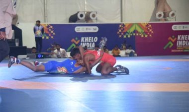 खेलो इंडिया ट्राइबल गेम्स 2026 : सरगुजा में कुश्ती स्पर्धा का शानदार समापन