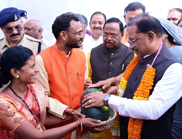 किसानों से किया हर एक वादा पूरा कर रही है हमारी सरकार : मुख्यमंत्री साय