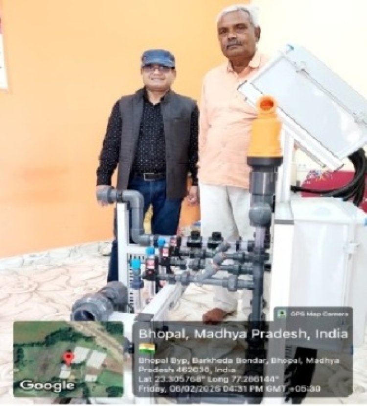 पारंपरिक खेती से प्रगतिशील बागवानी तक का सफर, कुशवाह बने ऑटोमेशन सिस्टम से फूलों की खेती करने वाले भोपाल के पहले किसान