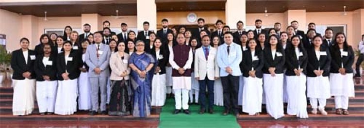 प्रशिक्षु न्यायाधीश लोकतंत्र के तीसरे स्तंभ के रूप में निभाएंगे महत्वपूर्ण भूमिका : मुख्यमंत्री साय