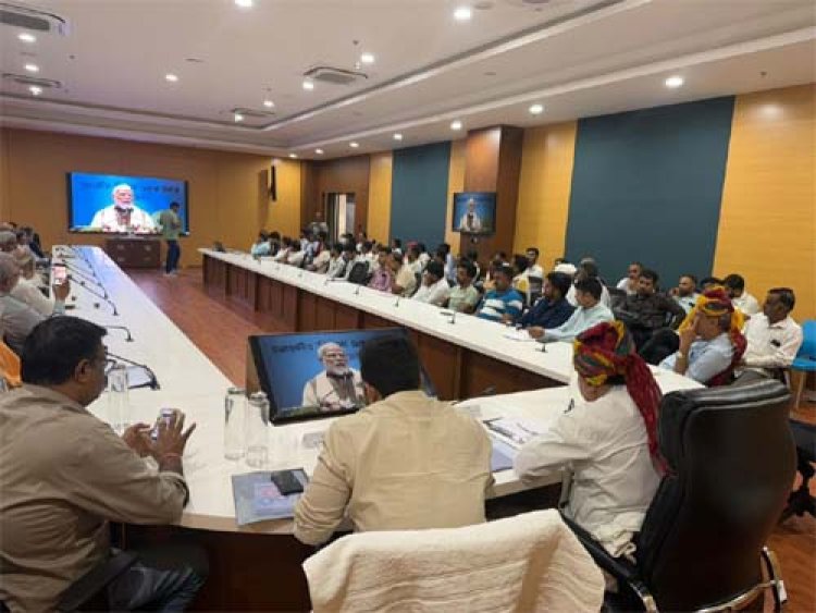 पीएम किसान उत्सव: जिला स्तरीय कार्यक्रम संसदीय कार्य मंत्री के मुख्य आतिथ्य में हुआ आयोजित