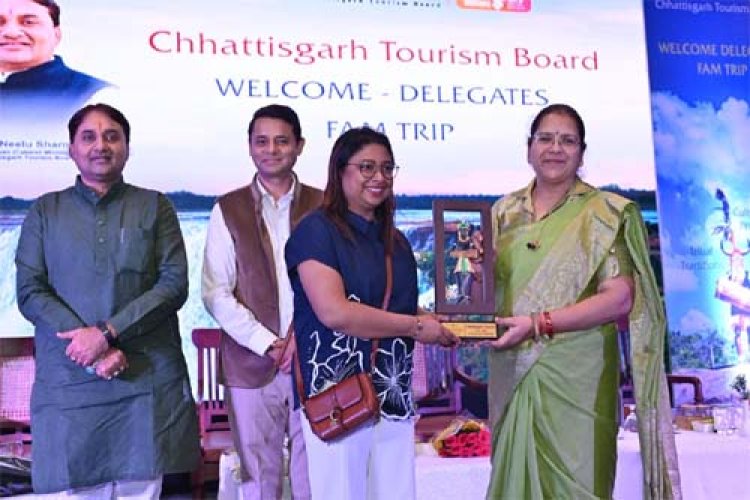 छत्तीसगढ़ में 6 दिवसीय फेम ट्रिप सफलतापूर्वक संपन्न, छत्तीसगढ़ पर्यटन  को मिली नई दिशा