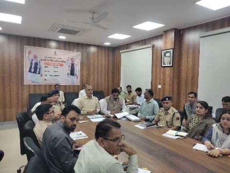 जन स्वास्थ्य अभियांत्रिकी एवं भू-जल विभाग एवं डीडवाना-कुचामन  जिले के प्रभारी मंत्री ने जिला स्तरीय अधिकारियों के साथ की समीक्षा बैठक