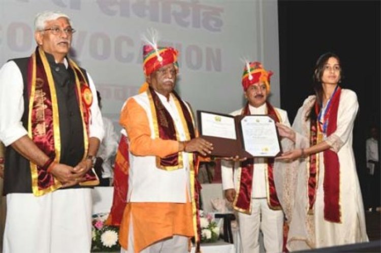 कृषि विश्वविद्यालय का सप्तम दीक्षांत समारोह आयोजित