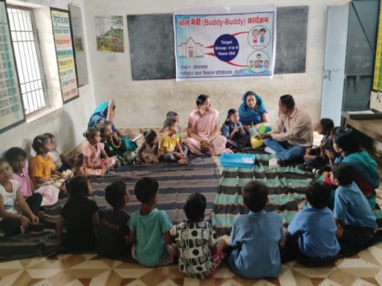 बाल मैत्री पहल से आंगनबाड़ी से विद्यालय तक बच्चों का सफर हुआ आसान