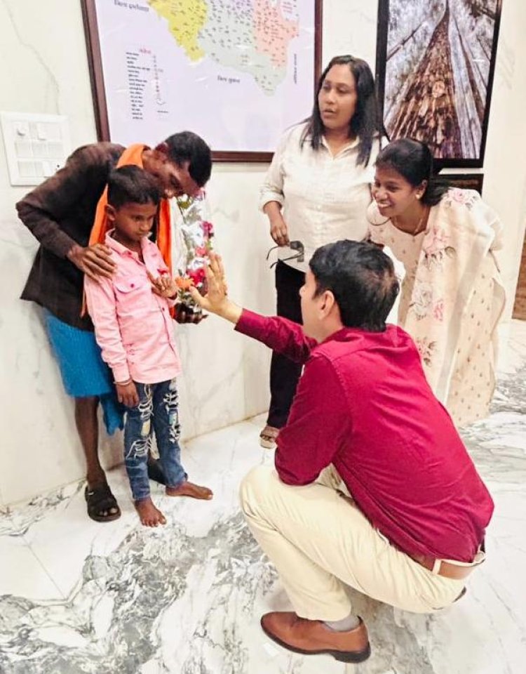 बस्तर के नन्हे ललित की आंखों में लौटी रोशनी