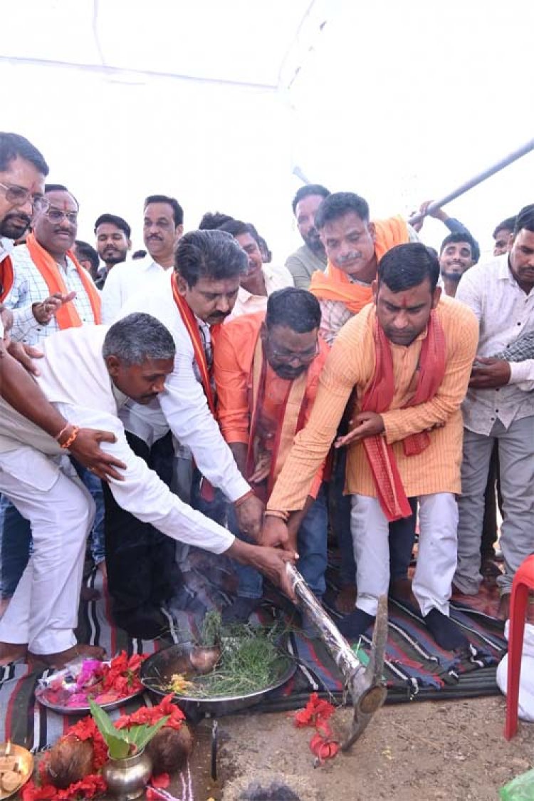 उप मुख्यमंत्री विजय शर्मा ने ग्राम जैतपुरी को दी 2.98 करोड़ रुपए के नवीन विद्युत उपकेंद्र की सौगात