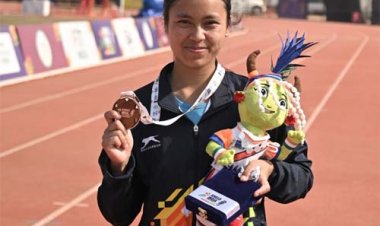 जनवरी 2026 में रेस-वॉक शुरू करने वाली शिलांग की युवा एथलीट बेथलीन माकरी ने खुद पर यकीन रखते हुए खेलो इंडिया ट्राइबल गेम्स में जीता कांस्य पदक