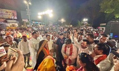 छत्तीसगढ़ सशस्त्र नक्सलवाद से मुक्ति पर उप मुख्यमंत्री विजय शर्मा का हुआ भव्य ऐतिहासिक अभिनंदन