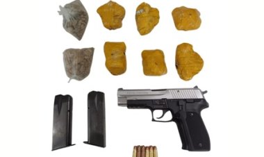 नशीले पदार्थ और अवैध हथियार तस्करी रैकेट से जुड़े तीन व्यक्ति गिरफ्तार; 6.5 किलोग्राम हेरोइन, पिस्तौल और 1 लाख रुपये की ड्रग मनी बरामद