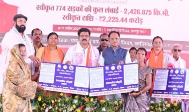 मुख्यमंत्री साय ने ‘मोर गांव, मोर पानी, मोर तरिया’ महाअभियान अंतर्गत 500 नए तरिया का किया शिलान्यास