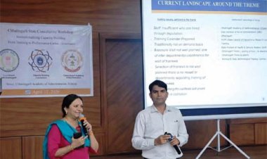 छत्तीसगढ़ प्रशासन अकादमी रायपुर में मिशन कर्मयोगी के तहत संस्थागत क्षमता निर्माण कार्यशाला आयोजित