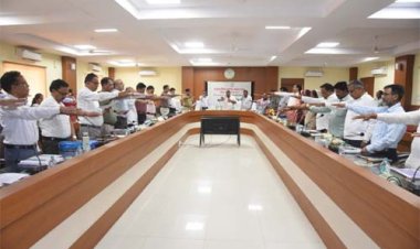 पर्यटन एवं संस्कृति मंत्री राजेश अग्रवाल ने दिलाई जनगणना शपथ