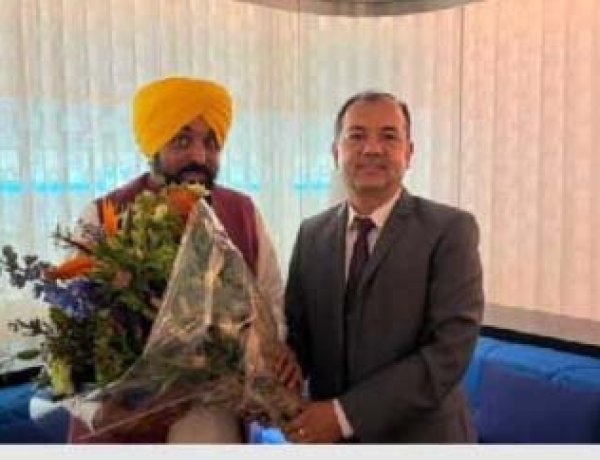 निवेश आकर्षित करने मुख्यमंत्री भगवंत सिंह मान नीदरलैंड के दौरे पर