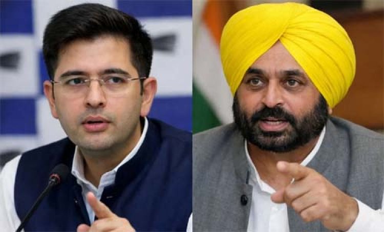 राघव चड्ढा  पार्टी के व्हिप के विरुद्ध जा रहे हैं, मुझे ऐसा लगता है कि वो कम्प्रोमाइज्ड हैं: CM भगवंत मान