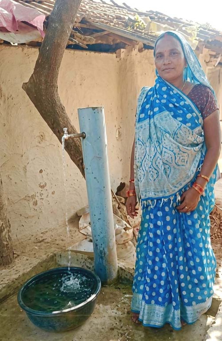 जल जीवन मिशन से ढिटोरी की महिलाओं के जीवन में आई नई मुस्कान