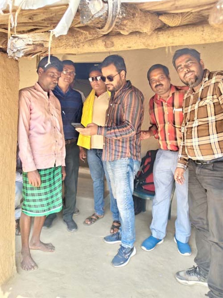 पीवीटीजी परिवारों के विकास की नई पहल - मोबाइल ऐप से घर-घर सर्वे शुरू