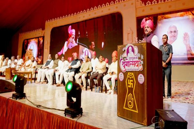 मुख्यमंत्री डॉ. यादव ने मोहनखेड़ा महातीर्थ में आदिराज पारणा महोत्सव में की सहभागिता