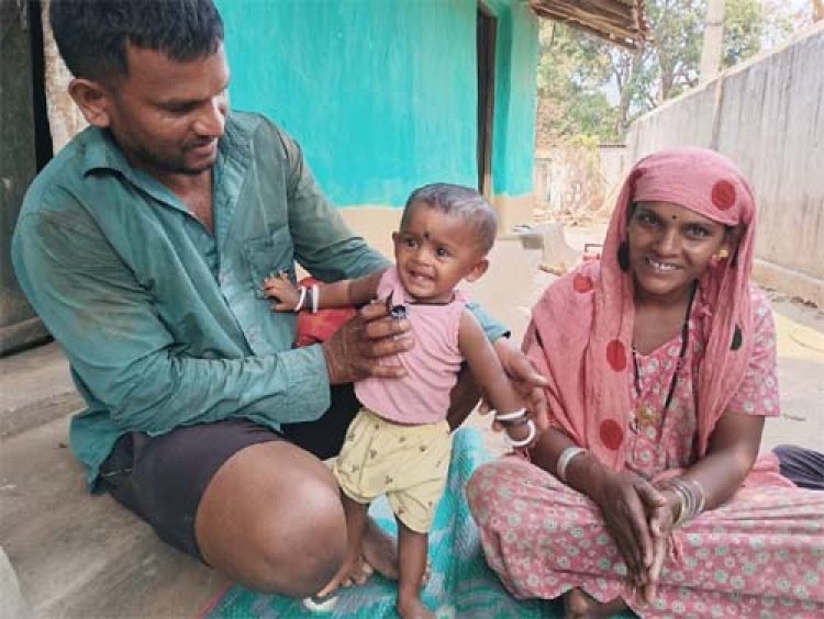 अबूझमाड़ की पारुल को मिली नई ज़िंदगी : प्रोजेक्ट धड़कन बनी नन्ही धड़कनों का सहारा