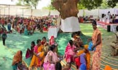 बस्तर के सुदूर वनांचल ग्राम भेजा के सुशासन तिहार में ग्रामीणों को मिला योजनाओं का लाभ