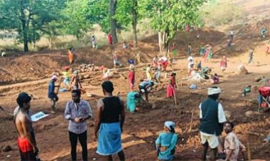 महात्मा गांधी नरेगा अंतर्गत 2588 निर्माण कार्यों से ग्रामीणों को मिल रहा रोजगार