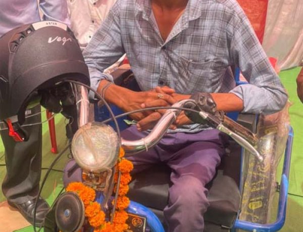 सुशासन की रफ़्तार 12 किमी का मुश्किल सफर अब अनिल के लिए हुआ आसान