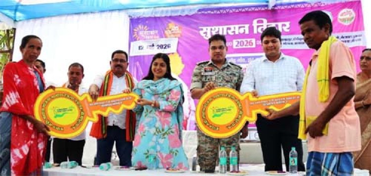 गंगालूर जनसमस्या निवारण शिविर में उमड़ा जनसैलाब