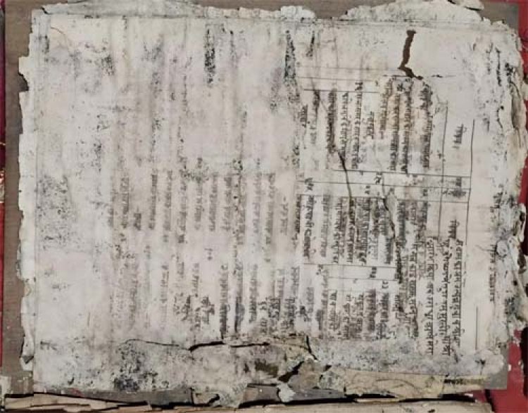 ज्ञानभारतम् मिशन के सर्वेक्षण में मिली 16वीं शताब्दी की कल्चुरीकालीन 400 वर्ष पुरानी पांडुलिपि