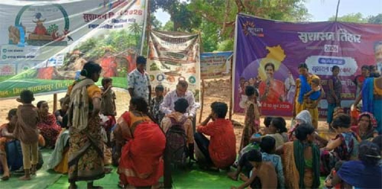 सुशासन एक्सप्रेस से बढ़ी लोगों की उम्मीद गांव-गांव पहुंच रहा जनकल्याणकारी योजनाओं का लाभ