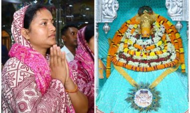 प्रधानमंत्री नरेंद्र मोदी के नेतृत्व के 12 वर्ष पूर्ण, मंत्री श्रीमती लक्ष्मी राजवाड़े ने की विशेष प्रार्थना