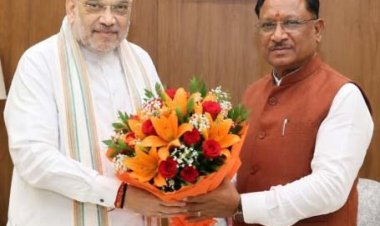 बस्तर में विकास और जनविश्वास का मजबूत हो रहा है आधार: केंद्रीय गृहमंत्री अमित शाह से मिले मुख्यमंत्री विष्णुदेव साय