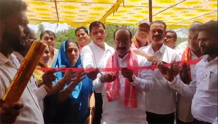 उप मुख्यमंत्री अरुण साव ने व्यावसायिक परिसर का किया लोकार्पण