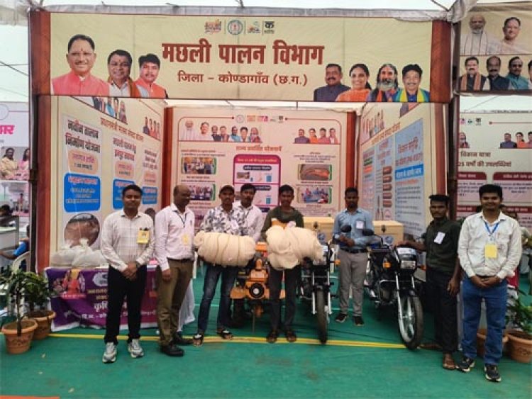 मत्स्य पालकों को मिली नई उड़ान, आजीविका सशक्त बनाने मुख्यमंत्री ने वितरित की आधुनिक सामग्री