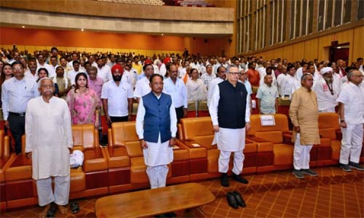 समाज, संगठन और योग के प्रति समर्पित था रूपनारायण सिन्हा जी का जीवन : मुख्यमंत्री साय