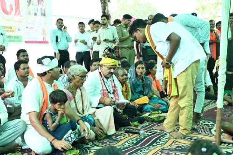 कन्हारगांव सेवा डेरा में उप मुख्यमंत्री विजय शर्मा की लगी जन चौपाल’