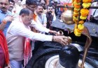 गुरु पूर्णिमा पर कोसमनारा पहुंचे मुख्यमंत्री विष्णु देव साय, सत्यनारायण बाबा धाम में की पूजा-अर्चना
