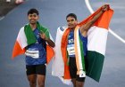 वित्त मंत्री ओपी चौधरी ने राष्ट्रमंडल खेल 2026 में पदक विजेता दिलीप महादु गावित एवं मोहम्मद बासिल को दी बधाई
