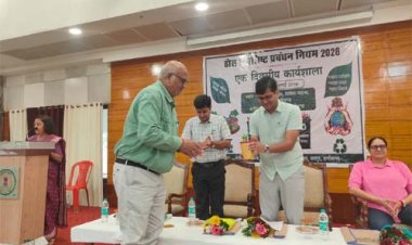 ठोस अपशिष्ट प्रबंधन नियम-2026 के प्रभावी क्रियान्वयन हेतु रायपुर में राज्य स्तरीय कार्यशाला आयोजित