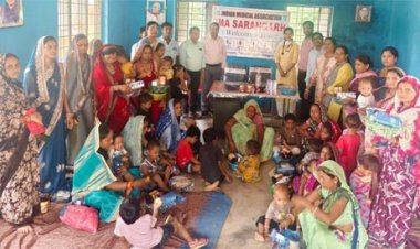 ​कुपोषण के खिलाफ: आईएमए और प्रशासन की जुगलबंदी से संवर रहा 30 बच्चों का बचपन