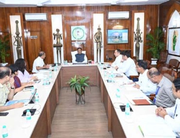 मुख्यमंत्री विष्णु देव साय ने खरीफ-2026 एवं संभावित अल्प वर्षा की तैयारियों की उच्चस्तरीय समीक्षा की