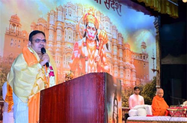 प्रधानमंत्री नरेन्द्र मोदी के नेतृत्व में अग्रणी राष्ट्र बन रहा भारत:  मुख्यमंत्री भजनलाल शर्मा