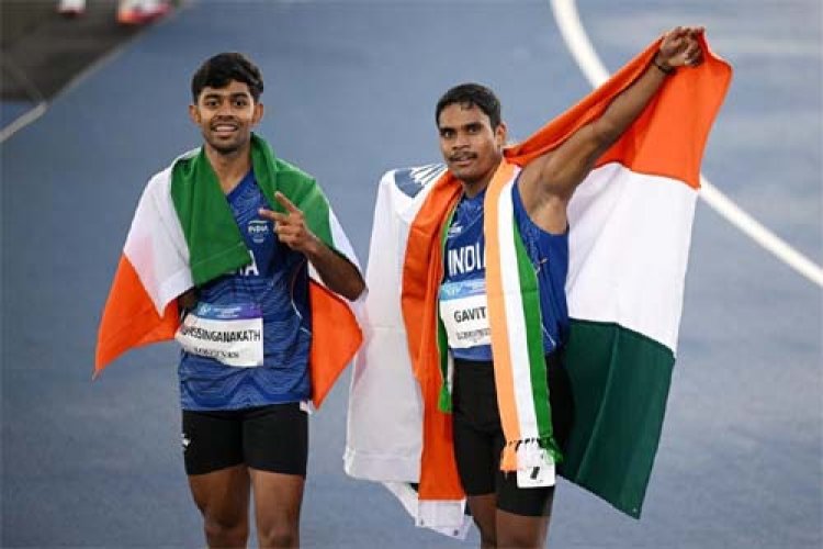 वित्त मंत्री ओपी चौधरी ने राष्ट्रमंडल खेल 2026 में पदक विजेता दिलीप महादु गावित एवं मोहम्मद बासिल को दी बधाई