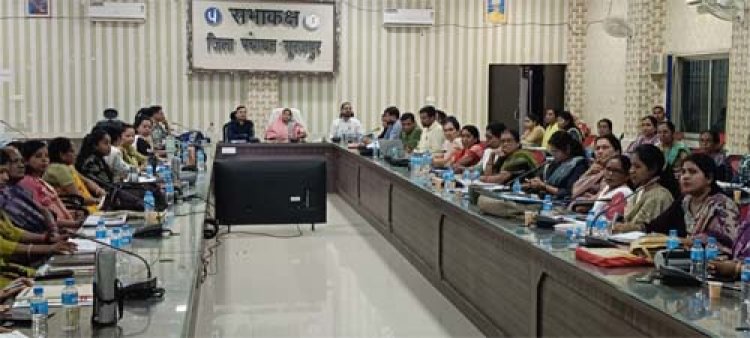 सूरजपुर में महिला एवं बाल विकास विभाग की व्यापक समीक्षा
