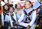 हरेली तिहार पर मुख्यमंत्री निवास में साकार हुई छत्तीसगढ़ की लोक संस्कृति, कृषि परंपरा और ग्रामीण जीवन की जीवंत झांकी