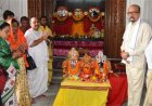 रक्षाबंधन पर राज्यपाल रमेन डेका ने भगवान जगन्नाथ के दर्शन कर बांधा रक्षासूत्र